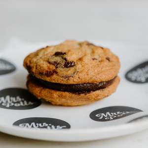 Mini Chocolate Chip Cookie Sandwich