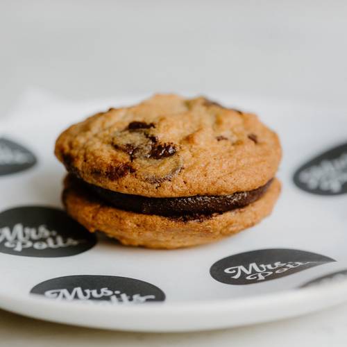 Mini Chocolate Chip Cookie Sandwich
