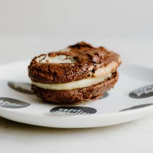 Mini Double Chocolate Chip Cookie Sandwich